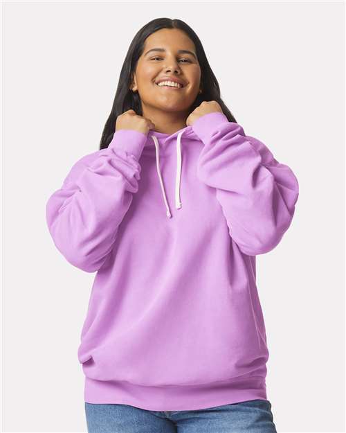 Unisex Garment-Dyed Lightweight Fleece Hooded Sweatshirt