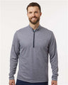 Men's Space Dyed Quarter-Zip Pullover