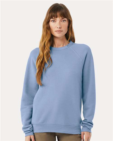 Unisex Sponge Fleece Raglan Crewneck Sweatshirt