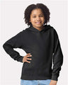 Youth Garment-Dyed Lightweight Fleece Hooded Sweatshirt