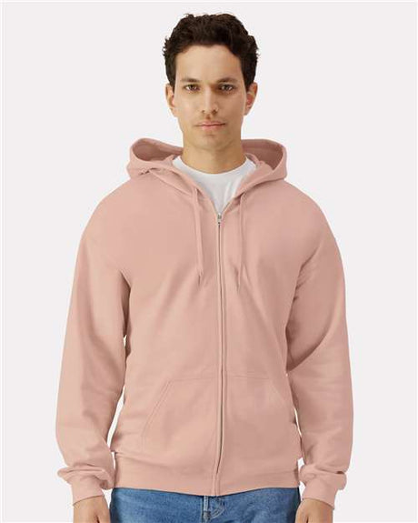 Unisex Softstyle® Full-Zip Hooded Sweatshirt