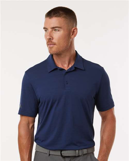 Men's Textured Stripe Polo