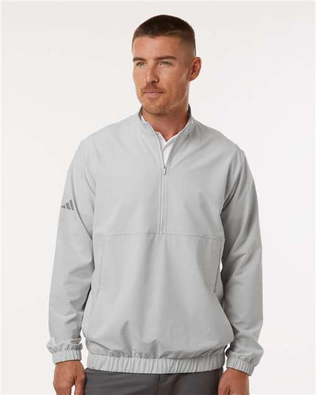 Men's Stretch Woven Half-Zip Pullover