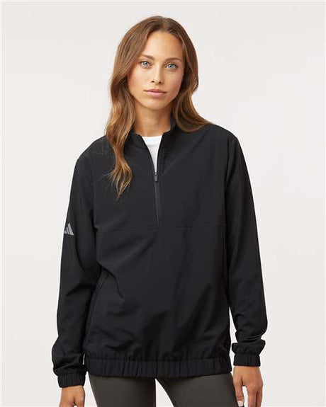Women's Stretch Woven Half-Zip Pullover