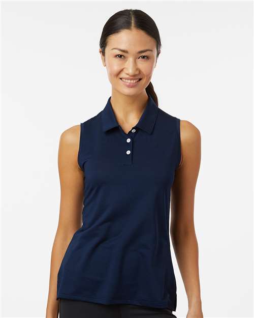 Women's Ottoman Sleeveless Polo