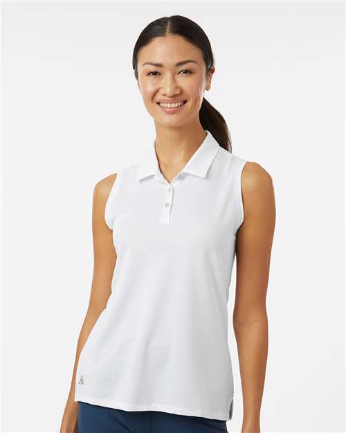 Women's Ottoman Sleeveless Polo