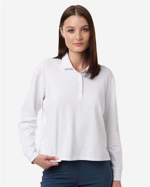 Women's Beyond Long Sleeve Loose Polo
