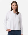 Women's Beyond Long Sleeve Loose Polo