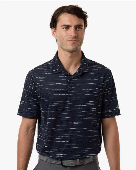 Men's Ultimate365 Mesh Glimmer Print Polo