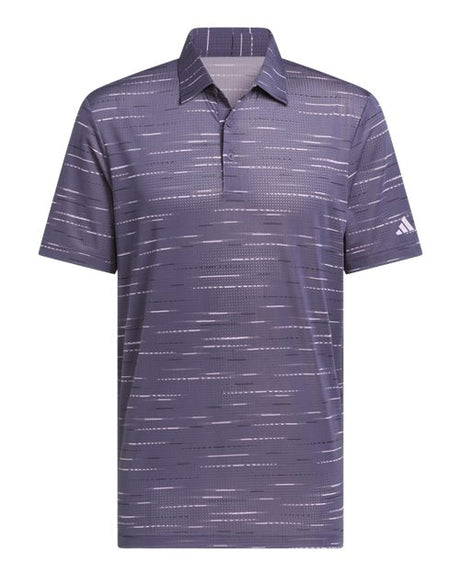 Men's Ultimate365 Mesh Glimmer Print Polo