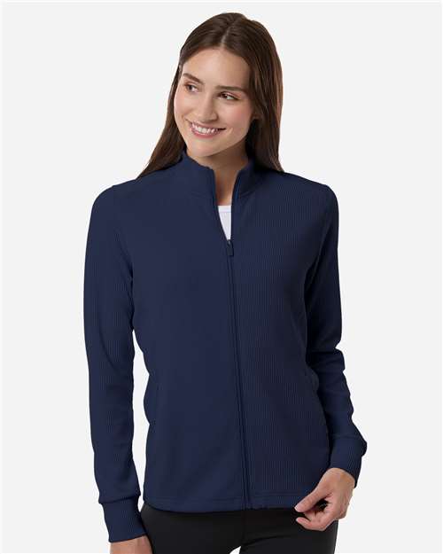 Women's Performance Textured Full-Zip Jacket