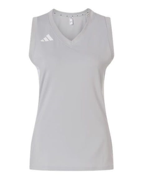 Women's Quickset V-Neck Sleeveless Jersey