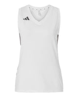 Women's Quickset V-Neck Sleeveless Jersey