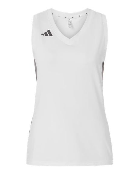 Women's Quickset V-Neck Sleeveless Jersey