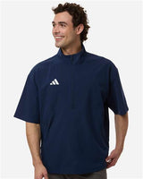 Men's Short Sleeve Quarter-Zip Pullover