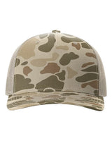 Printed Five-Panel Trucker Cap