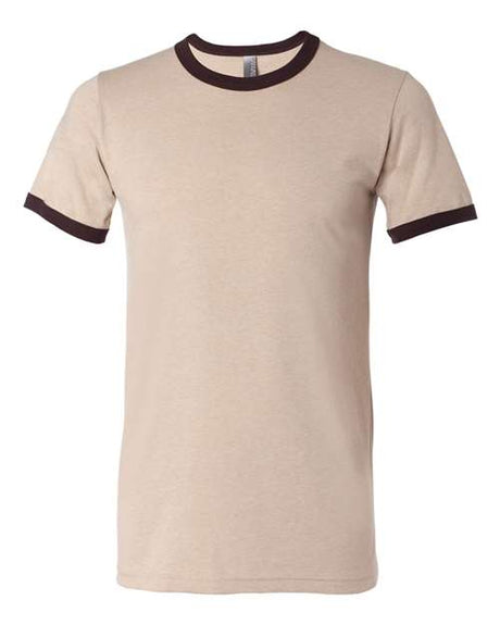 Men's Jersey Heather Ringer Tee