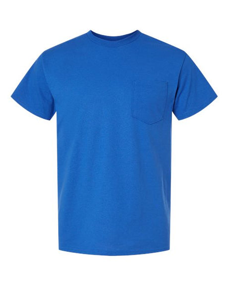 Unisex DryBlend® Pocket T-Shirt