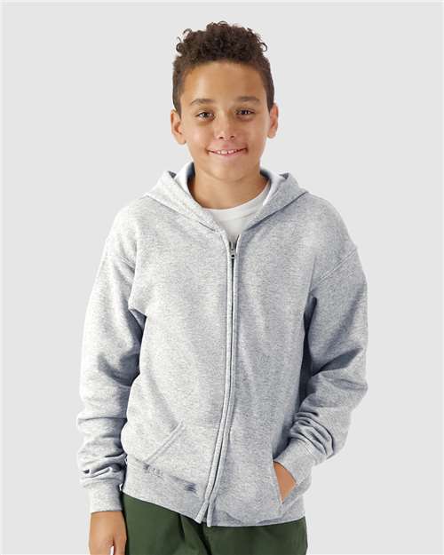 Youth Heavy Blend™ Full-Zip Hooded Sweatshirt