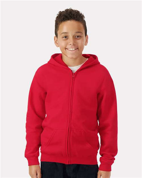 Youth Heavy Blend™ Full-Zip Hooded Sweatshirt