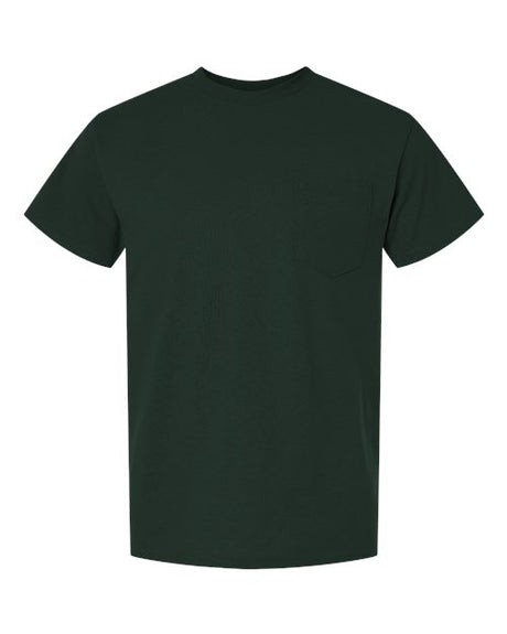Unisex DryBlend® Pocket T-Shirt