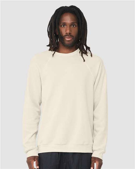 Unisex Sponge Fleece Raglan Crewneck Sweatshirt