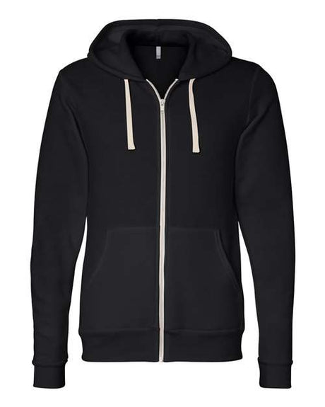Unisex Triblend Sponge Fleece Full-Zip Hoodie Sweatshirt