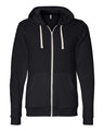 Unisex Triblend Sponge Fleece Full-Zip Hoodie Sweatshirt