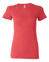 Women’s Triblend Deep V-Neck Tee