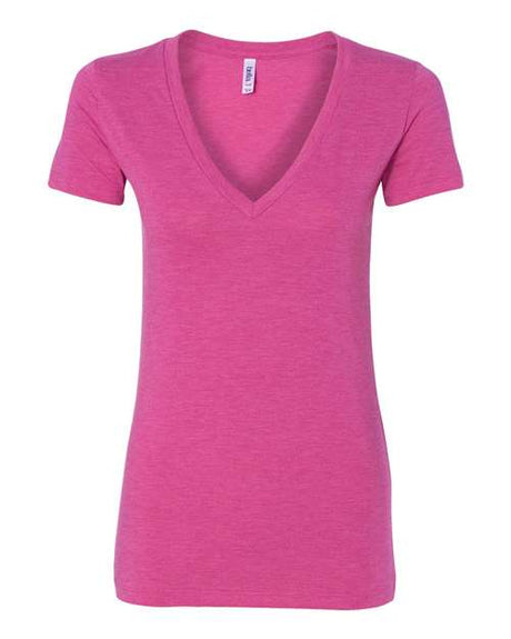 Women’s Triblend Deep V-Neck Tee