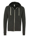 Unisex Triblend Sponge Fleece Full-Zip Hoodie Sweatshirt
