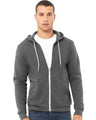Unisex Sponge Fleece Full-Zip Hoodie Sweatshirt