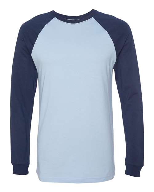 Men's Long Sleeve Jersey Baseball Tee