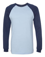 Men's Long Sleeve Jersey Baseball Tee