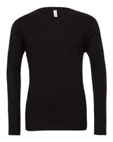 Unisex Long Sleeve V-Neck Tee