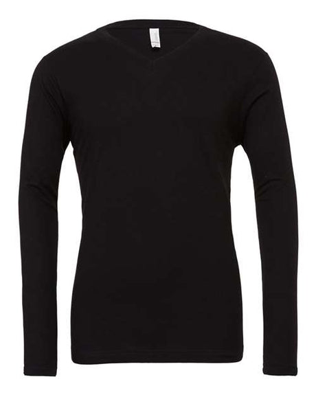 Unisex Long Sleeve V-Neck Tee