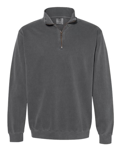 Unisex Garment-Dyed Quarter-Zip Sweatshirt