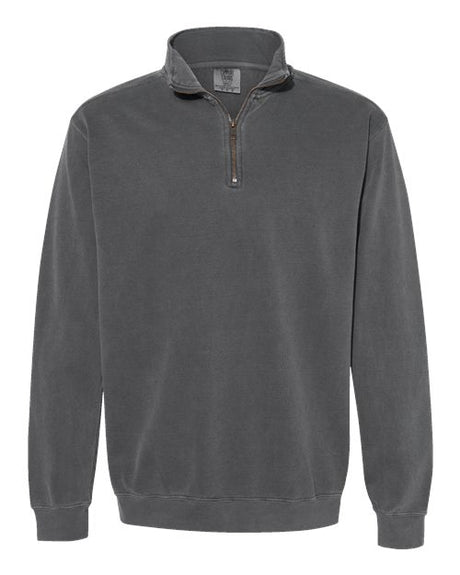 Unisex Garment-Dyed Quarter-Zip Sweatshirt