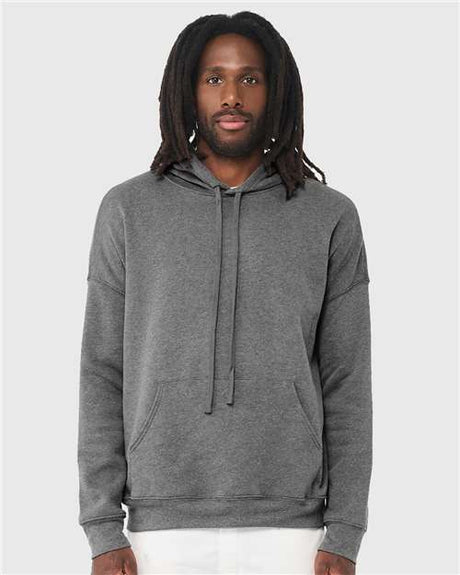 Unisex Sponge Fleece Drop Shoulder Hoodie Sweatshirt