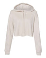 Women's Crop Fleece Hoodie Sweatshirt