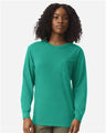 Unisex Garment-Dyed Heavyweight Long Sleeve Pocket T-Shirt