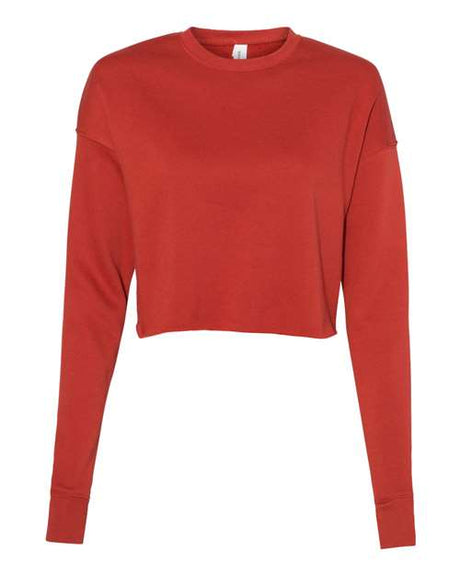 Women's Crop Fleece Crewneck Sweatshirt