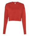Women's Crop Fleece Crewneck Sweatshirt