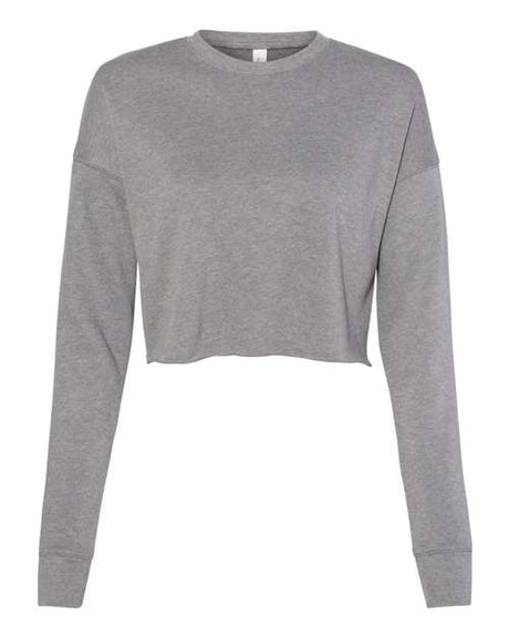 Women's Crop Fleece Crewneck Sweatshirt