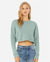 Women's Crop Fleece Crewneck Sweatshirt