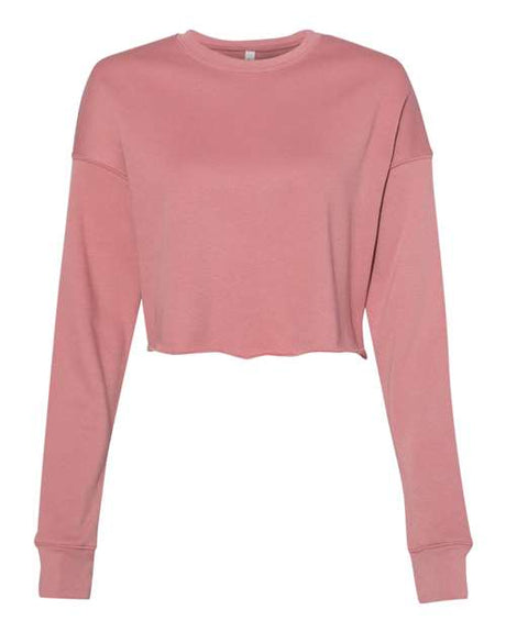 Women's Crop Fleece Crewneck Sweatshirt