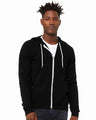 Unisex Sponge Fleece Full-Zip Hoodie Sweatshirt