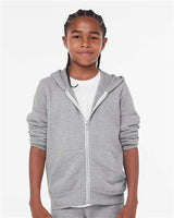 Youth Sponge Fleece Full-Zip Hoodie Sweatshirt