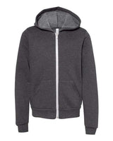 Youth Sponge Fleece Full-Zip Hoodie Sweatshirt