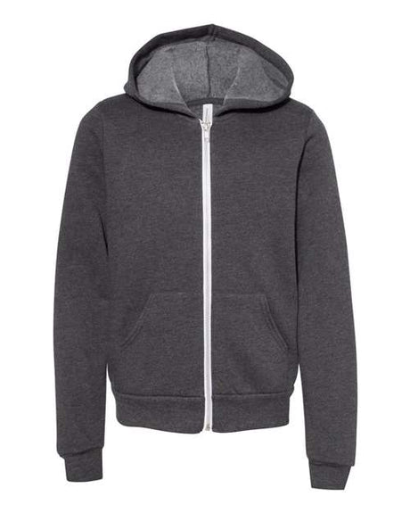 Youth Sponge Fleece Full-Zip Hoodie Sweatshirt